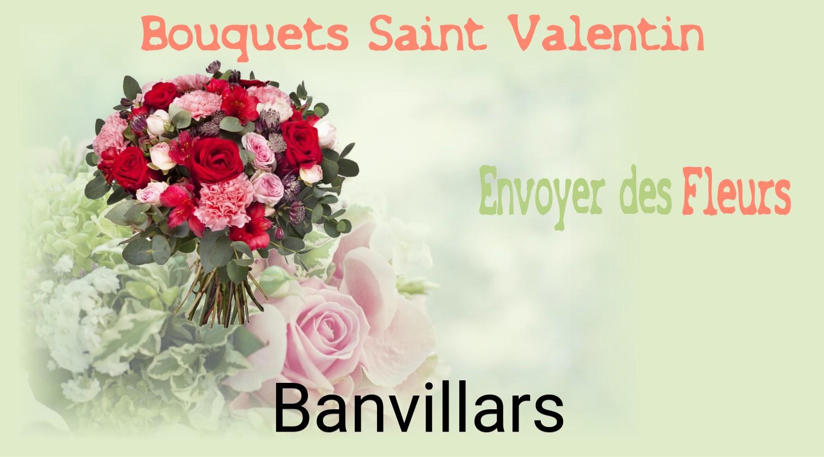 Roses de Saint-Valentin livrées à Banvillars